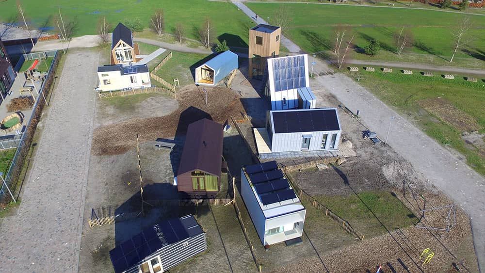 tiny home community solar power