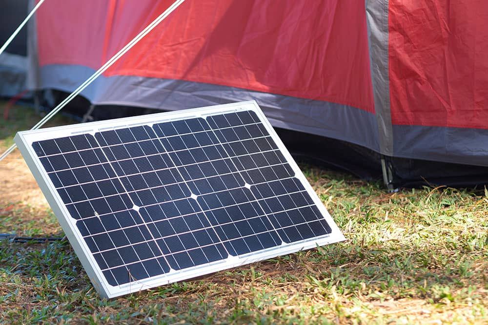 solar panel for camping tent